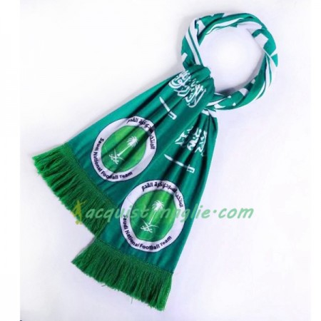 Arabia Saudita Mondiali 2018 Sciarpa Verde